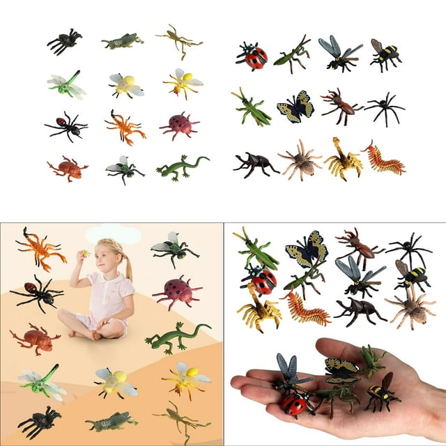 24 Modelos De Animales Artificiales Para Coleccionar, Decorar Y Recompensar Aulas.