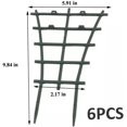 thumbnail image 5 of Plant Trellis Plastic Potted Plant Supports Stackable Garden Trellis for Indoor Plants 6 Pcs, 5 of 5