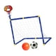 thumbnail image 3 of Aro de Baloncesto con Red de Portería de Fútbol perfecl 2 en 1 Compacto Plegable Rojo, 3 of 8