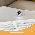 thumbnail image 3 of ifundom 4Pair Plated Silver Brass Finger Cymbals Compact Design Hand Percussion for Dance Performances, 3 of 8
