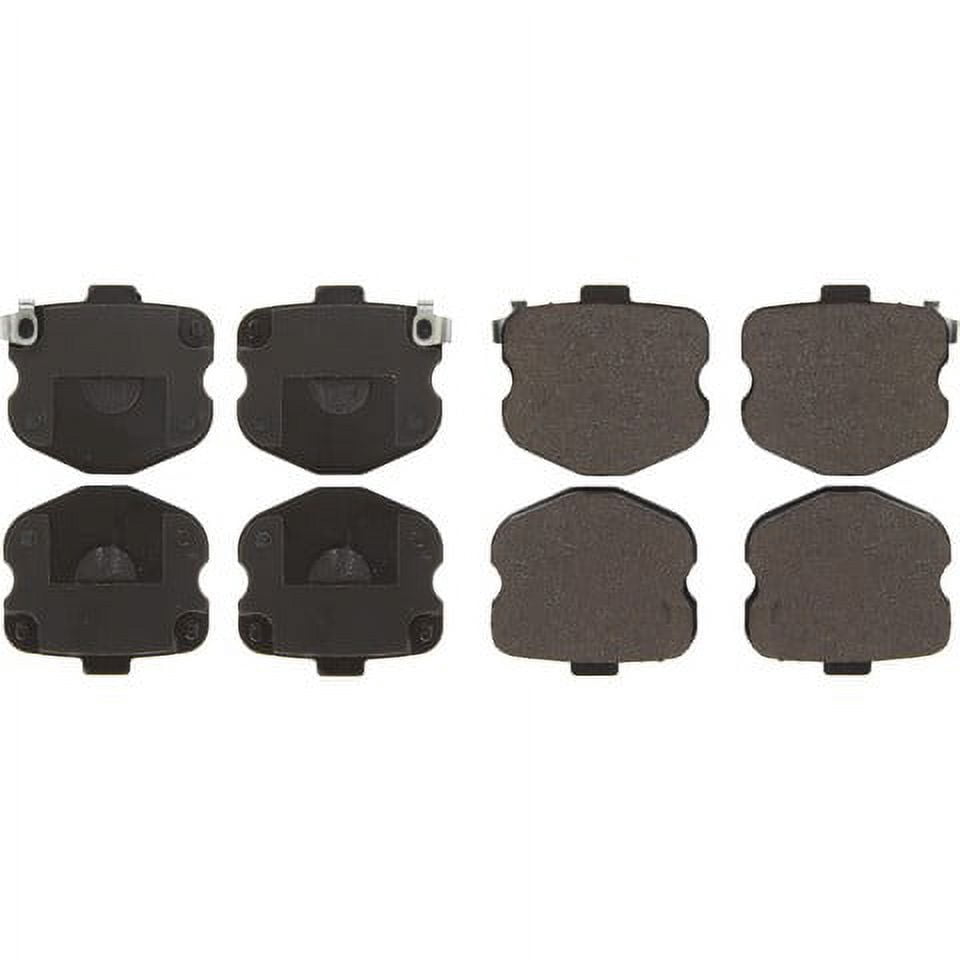 Centric Parts 105.11851 Rear Brake Pad Fits select: 2010-2013 CHEVROLET CORVETTE GRAND SPORT, 2006-2009 CHEVROLET CORVETTE Z06
