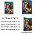 thumbnail image 2 of Sussex Spaniel Dog Playing Billiards Canvas Canvas – Vintage Style Sussex Spaniel Dog Art for Billiards Fans, Great Gift for Dog Owners, 2 of 5