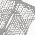 thumbnail image 5 of Women's Open-Toe Grip Socks for Yoga and Pilates with Non-Slip Soles and Arch Support - Gray, 5 of 7