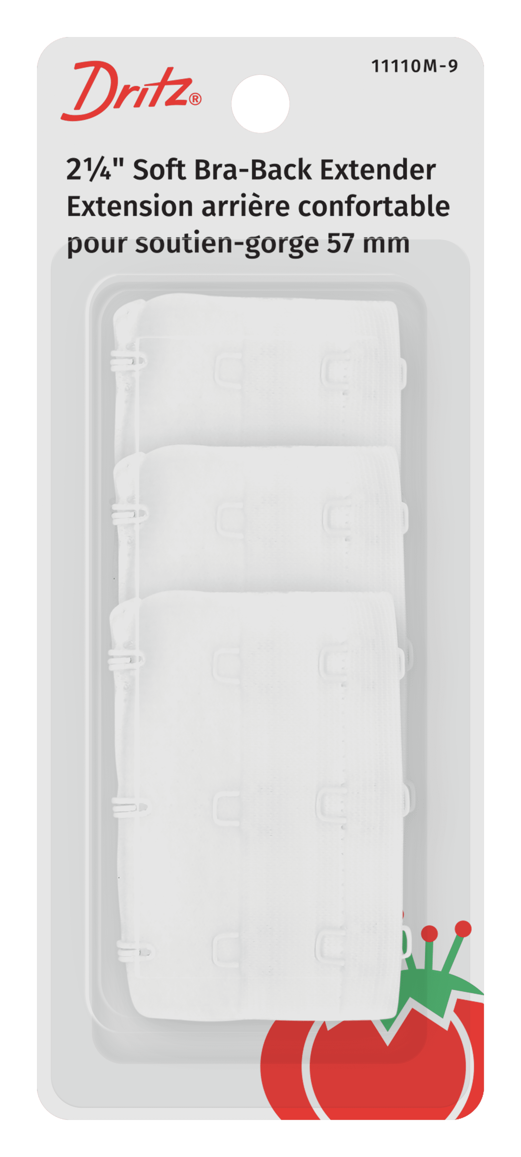 Dritz Soft Bra-Back Extender 1-1/2