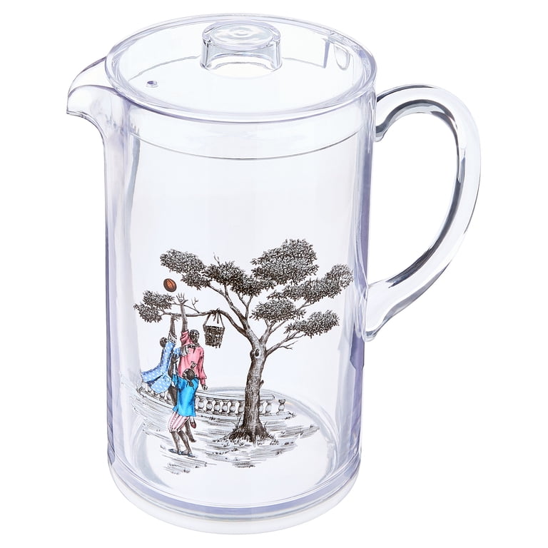 Sheila Bridges Harlem Toile Basketball Pitcher with Lid - Walmart.com