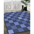thumbnail image 3 of Ahgly Company Machine Washable Indoor Rectangle Transitional Blue Area Rugs, 3' x 5', 3 of 7