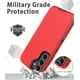 thumbnail image 3 of Entronix Funda Resistente para Galaxy S21, Triple Capa, Resistente a Golpes y Anticaídas, Color Rojo, 3 of 7