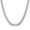 02.Stainless Steel, variant on Green Diamond Cuban Link Choker Necklaces for Women/Men,Stainless Steel Customized Birthstone Chain Necklaces Jan - Dec 12 Months for Her Birthday Christmas Jewelry Gift(Box)