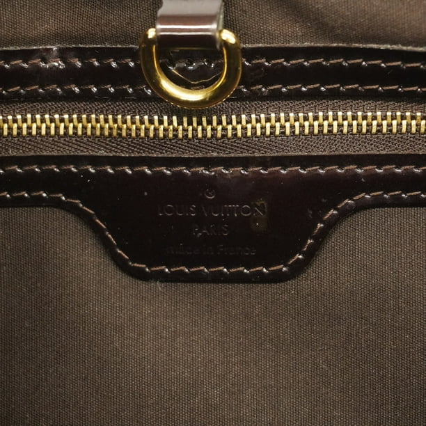 Authenticated Used Louis Vuitton Bag Wilshire PM Amaranto Dark Purple Handbag  Tote Women's Monogram Verni M93641 LOUISVUITTON 
