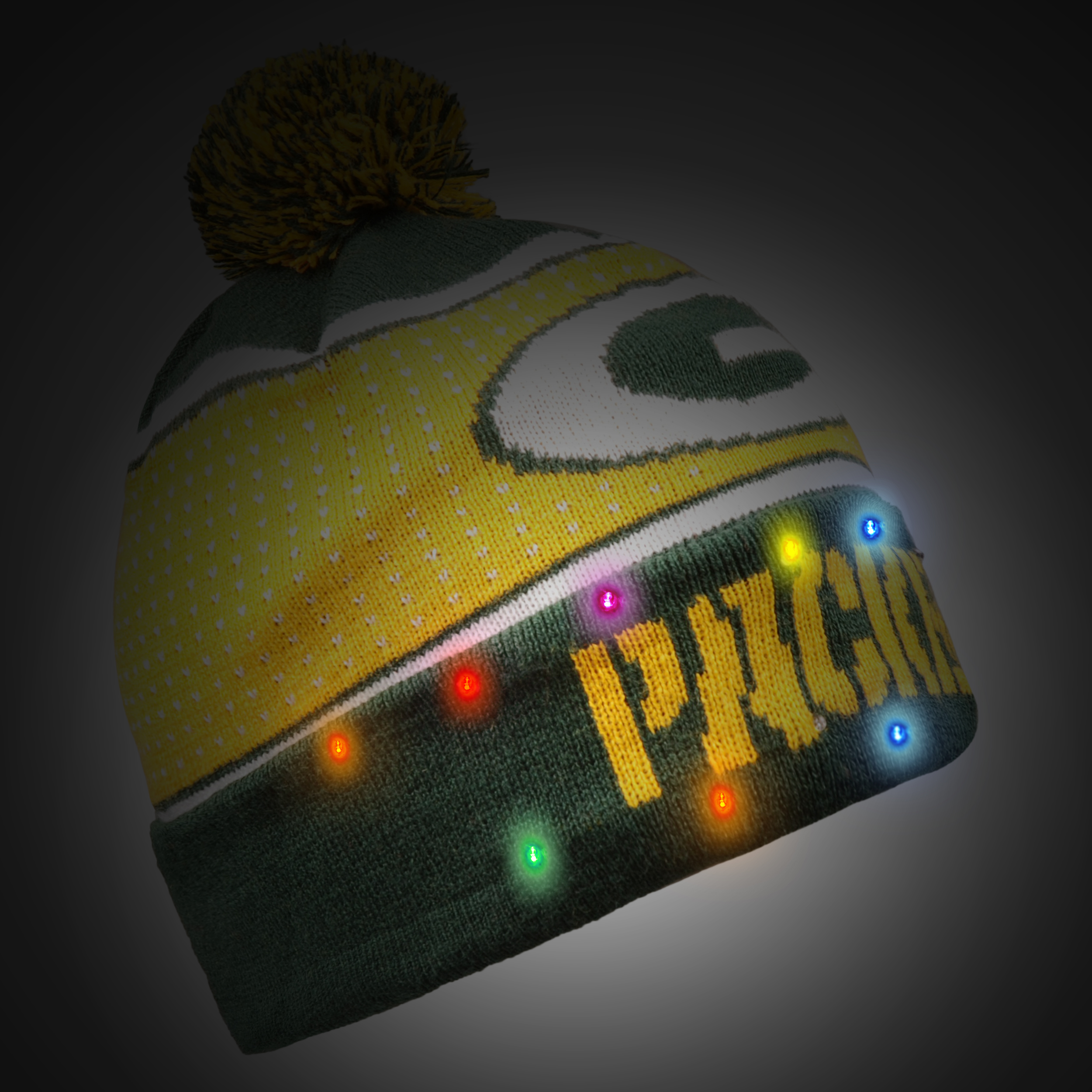 Green Bay Packers Big Logo Full Knit 