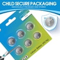 thumbnail image 4 of CR1616 Battery, 6 Count Pack CR 1616 3V Lithium Battery for Car Remote, 1616 Batteries for Watch, Car Key Fob, Remote Control, 4 of 7