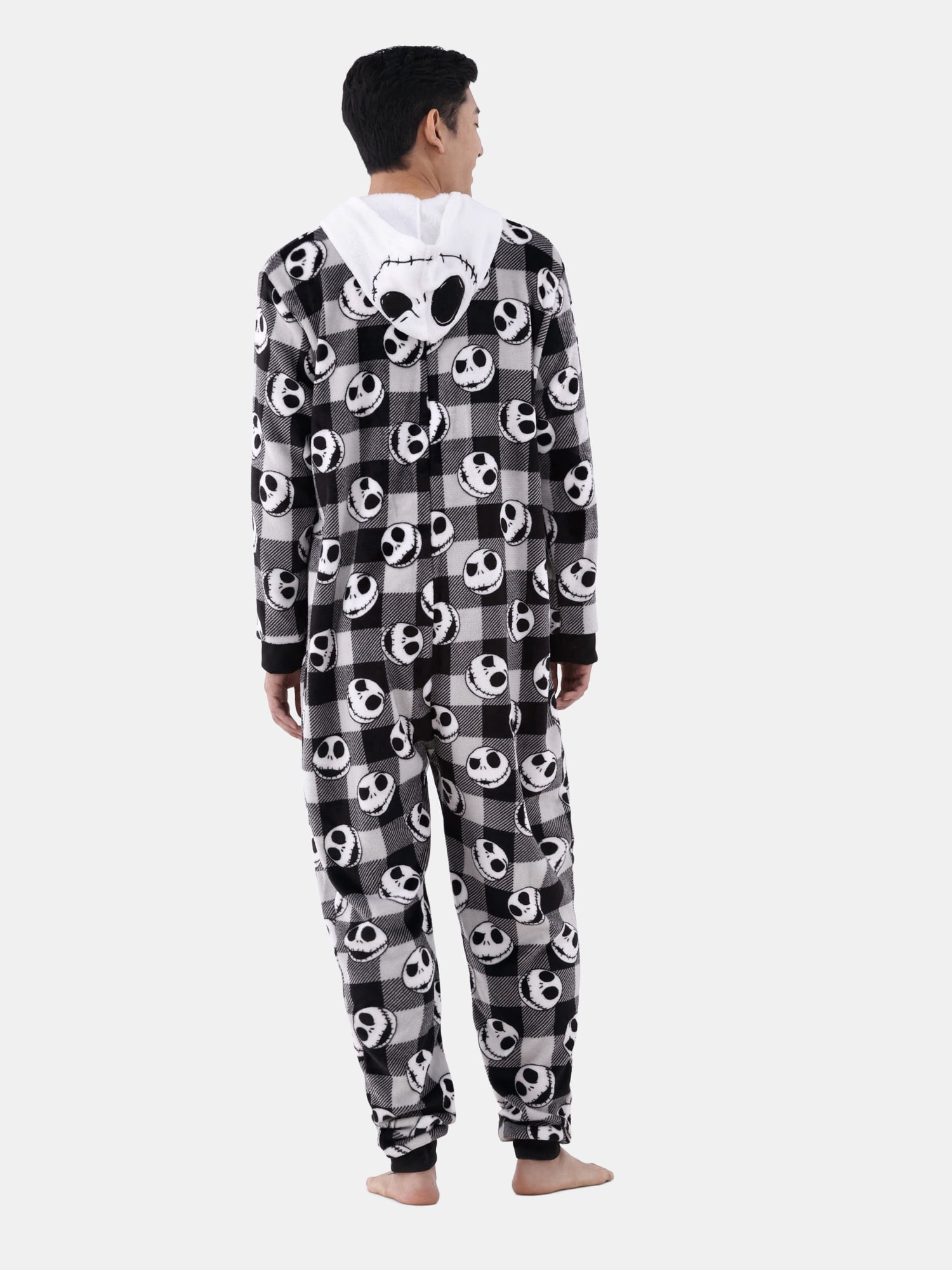 Disney Men's Nightmare Before Christmas Jack Skellington Pajamas Union Suit, Sizes S-XL