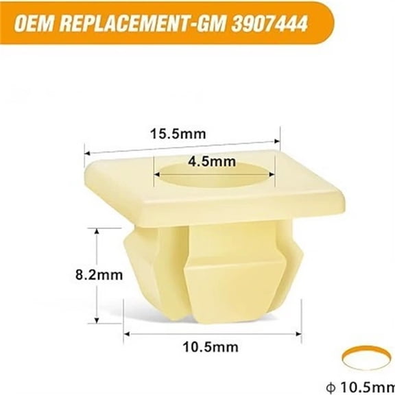 8pcs License Plate Screws   8pcs License Plate Tag Mounting Hardware Plastic Insert Clip Fit for Car Truck Motorcycle