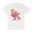 White, variant on Santa Nice Nice Baby Shirt Unisex X-Small Natural