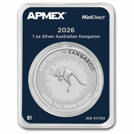 2026 Australia 1 oz Silver Kangaroo (MintDirect® Single)
