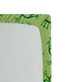 thumbnail image 2 of Ambesonne Green Fitted Sheet, Doodle Style Alien Frogs, Twin XL Size, Green, 2 of 2
