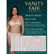 Vanity Fair Lingerie Women's Beauty Back Smoothing Underwire Strapless Bra, Style 74380