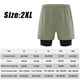 thumbnail image 2 of Pantalones cortos para correr 2 en 1 para hombres Pantalones cortos de entrenamiento de gimnasio de secado rápido para hombres con bolsillo para teléfono - Verde Adepaton BST3009858-4, 2 of 6