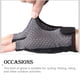 thumbnail image 5 of Wosthever 1 par de guantes deportivos para ciclismo al aire libre, mitones transpirables con absorción de impacto, mitones cómodos elásticos, Protector Type3 NO3 Wosthever OD027830-04, 5 of 6