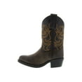 thumbnail image 2 of Smoky Mountain Kids Monterey Brown and Black Cowboy Boots, 2 of 5