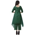 thumbnail image 4 of Moomaya Ensemble Kurti Kurta Pantalon pour Femmes Col Bateau Imprimé Robe 2 Pcs Tenue Ethnique, 4 of 6