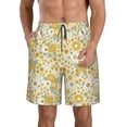 thumbnail image 1 of Fotbe Cute Sunflower Trajes de Baño Estampados para Hombre, Shorts de Verano de Secado Rápido, Ropa de Playa, Bañadores-3X-Large, 1 of 6