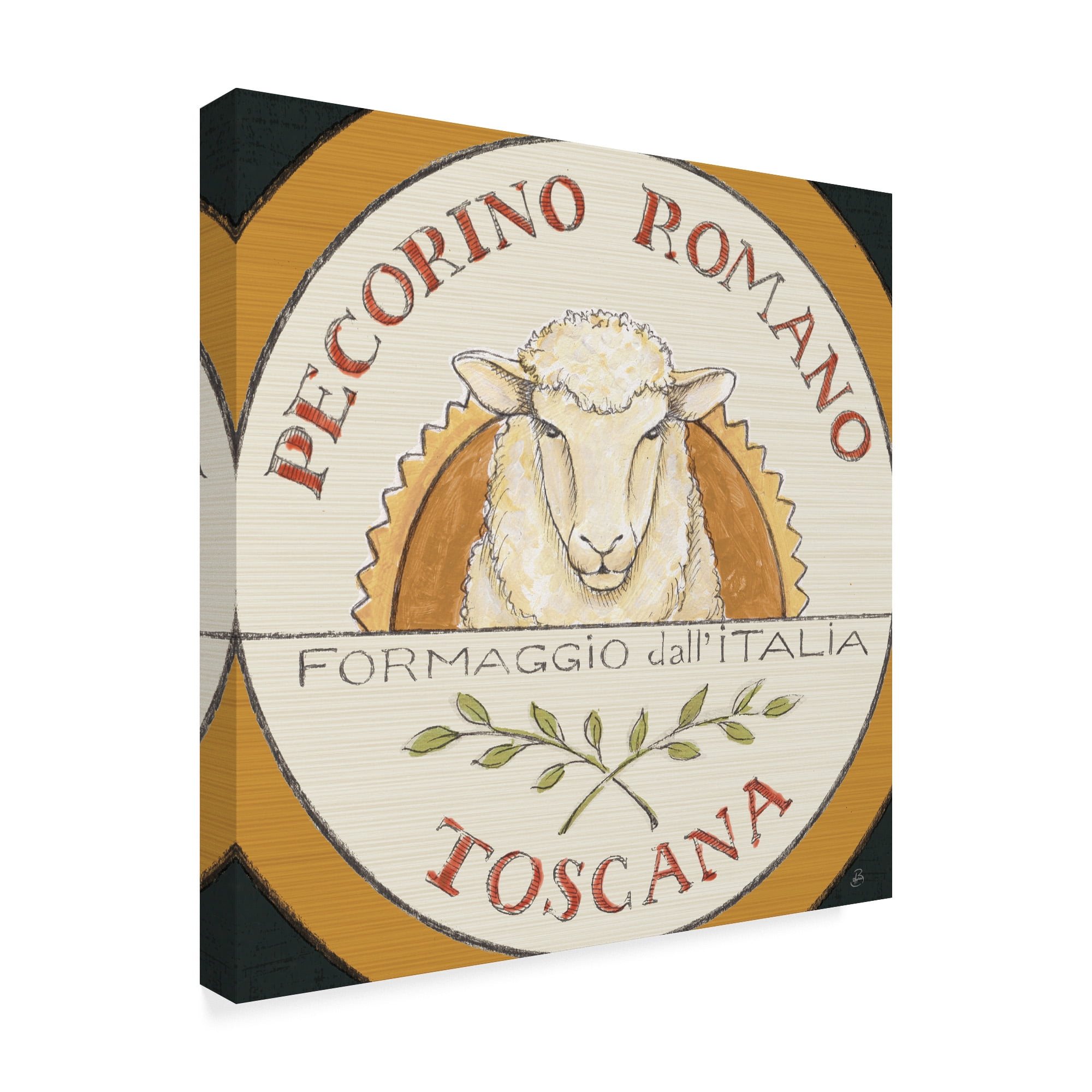 Trademark Fine Art 'Tuscan Flavor VII' Canvas Art by Daphne Brissonnet