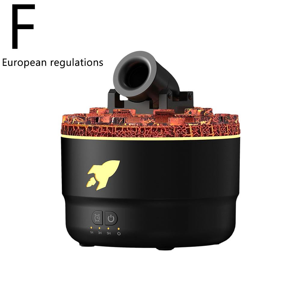 ZOUBAOQ Cannon Aroma Humidifier with Colorful LED Lights - 2 Spray Modes, Auto Shutoff, 280ML Capacity, Creative Cannon Blast Turret Design, Aromatherapy Diffuser for Home, Office, and Bedroom