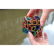 Mefferts Hollow Cube - The Original 3x3 Transparent Cube Brainteaser Puzzle from Recent Toys - Travel Friendly Fun for Ages 9 to Adult
