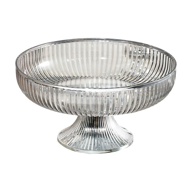 Bandeja de frutas Plertrvy, bandeja de frutas, frutero con pedestal, cuencos de encimera de cocina con base, elegante cuenco para aperitivos, cesta de frutas, cesta de frutas para centro de mesa
