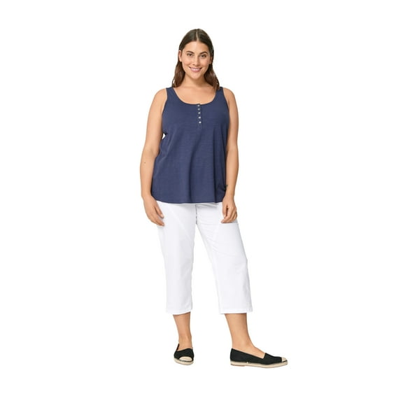 Ellos Plus Size Seamed Capris