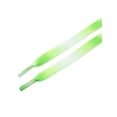 thumbnail image 3 of INSPIRE CHIC Flat Wide Colorful Shoelaces Shoe Laces for Sneakers 2 Pairs Green Yellow 180cm/70.87", 3 of 6