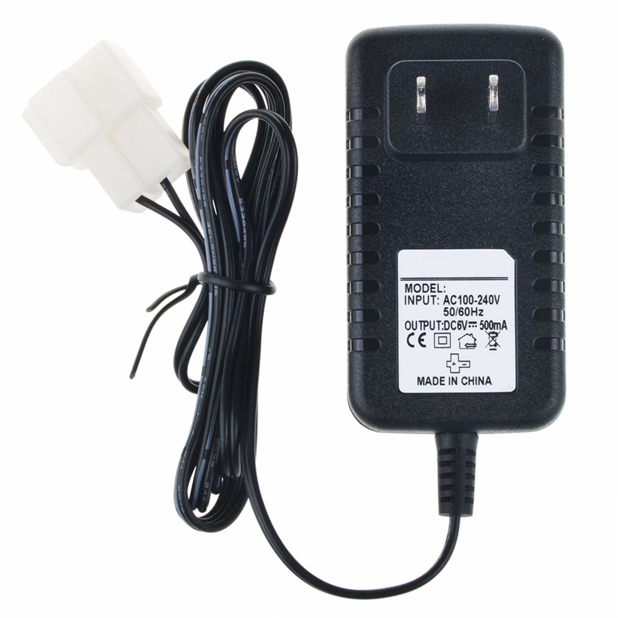 6V Wall Charger AC Adapter For Battery Powered Kid TRAX ATV Quad Ride On Car New 