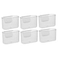 thumbnail image 4 of unbranded 6Ud Organizador Para Puerta De Refrigerador Transparente Con Colgante Y Fácil Instalación, 4 of 6