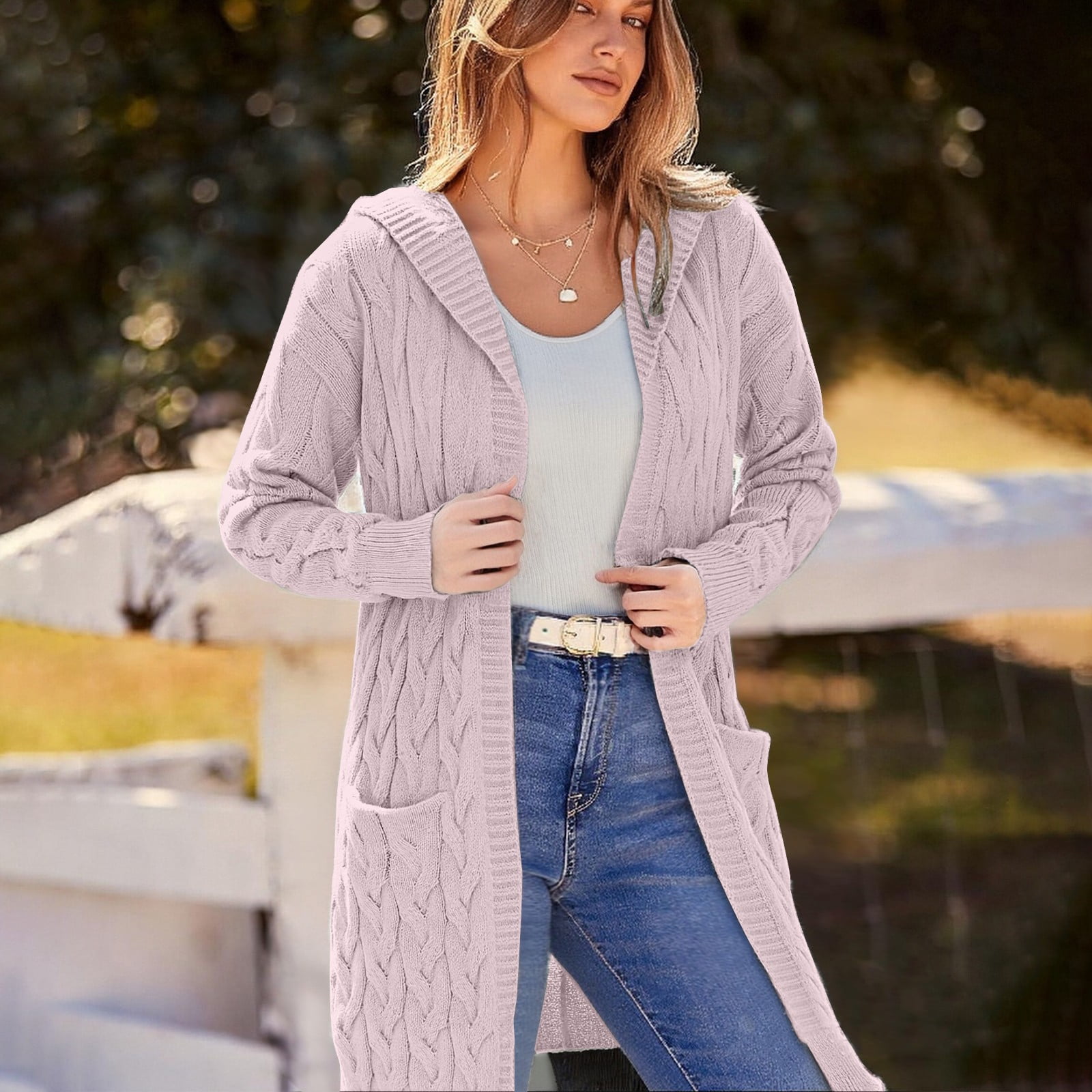 Cardigan Sweaters for Women, Comdrip Women Open Front Cardigan