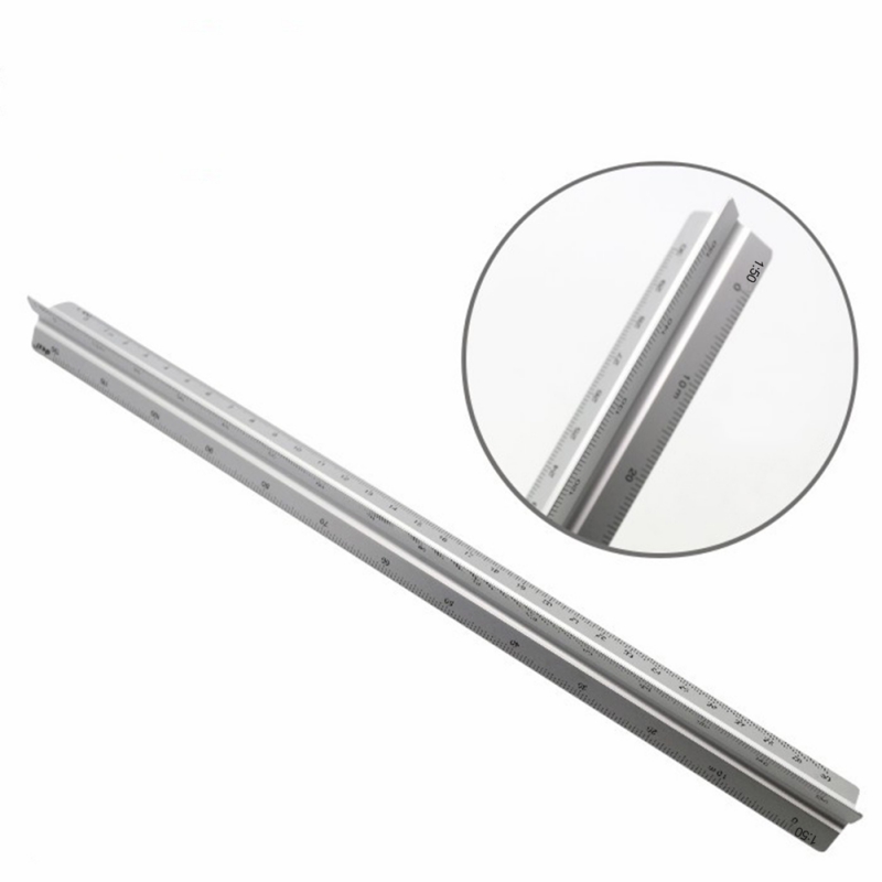 Triangle Drawing Ruler Design Solid Triangular Triangle Metric Scale
