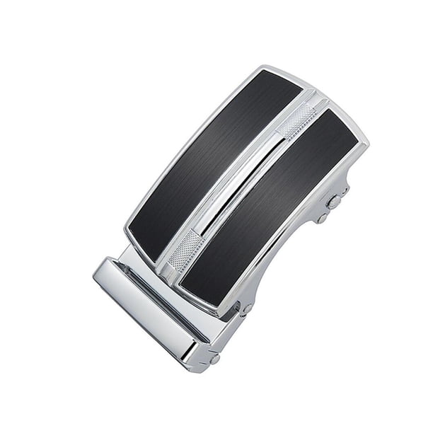 Hebilla de cinturón de trinquete para hombre, ancho de 3,6 cm, hebilla automática para ropa formal. Estilo B