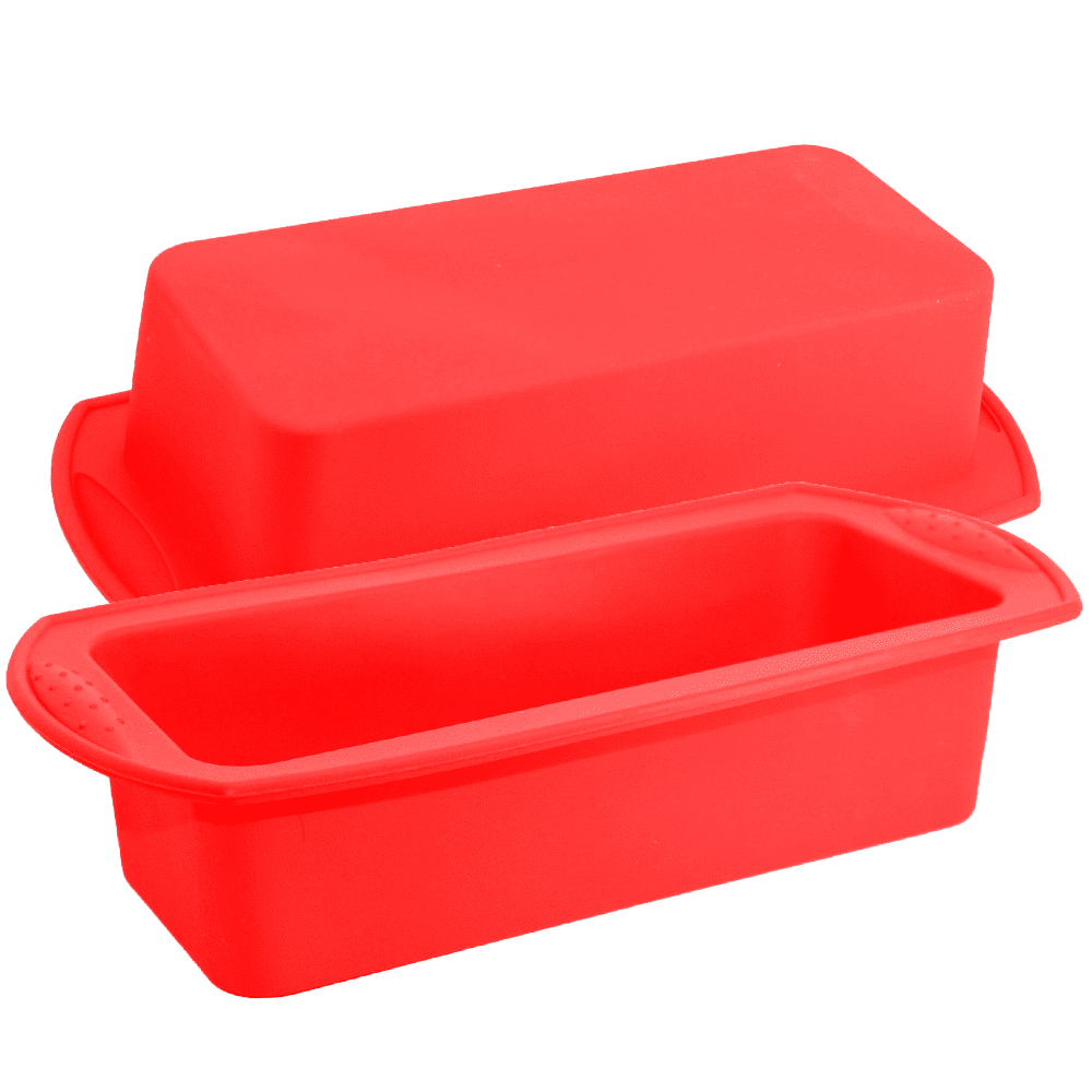 Silicone Bread Loaf Pan Non-Stick Silicone Baking Mold Easy Release and  Baking Mold for Homemade Cakes, Breads, Meatloaf and Quiche 