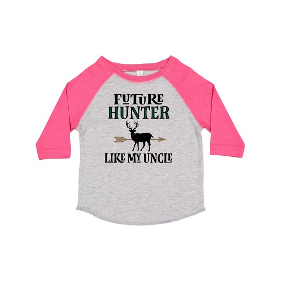 Inktastic Hunting Future Hunter Like Uncle Boys or Girls Toddler T-Shirt