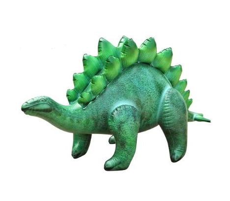 Inflatable Brachiosaurus Stegosaurus Dinosaur Jurassic Toy Party Gift Kids (BRAC4+STE8)