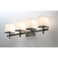 thumbnail image 2 of Maxim Tetra 30" Wide Satin Nickel 4-Light Bath Light, 2 of 5