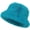 Light Navy, variant on Women's Fuzzy Wide Brim Faux  Bucket Hat Winter Warmer Fisherman Cap