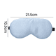 thumbnail image 2 of Antifaz para dormir de seda Antifaz con los ojos vendados con relleno de seda de doble capa y correa elástica para una noche completa de sueño, viajes y siestas, visera suave para los ojos Jormftte CPB-US-WZY149-2, 2 of 5