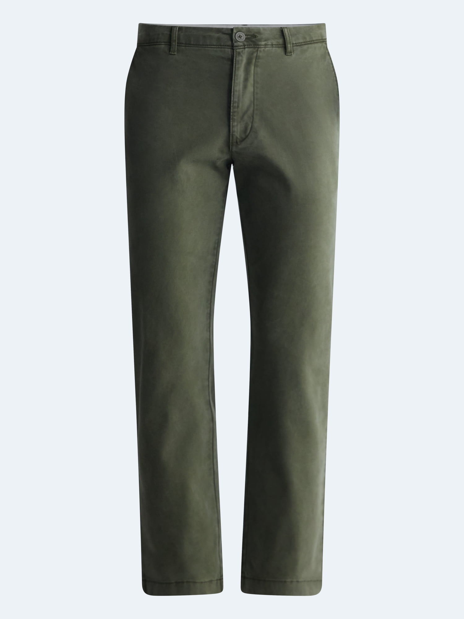 Free Assembly Men's Straight Fit Chino Pants, Waist Sizes 29-40