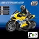 thumbnail image 5 of Moto acrobática RC de alta velocidad a escala 1/10 de 2,4 GHz | Coche de carreras de derrape con control remoto de 4 canales | Batería recargable | Para niños y niñas a partir de 6 años, 5 of 5