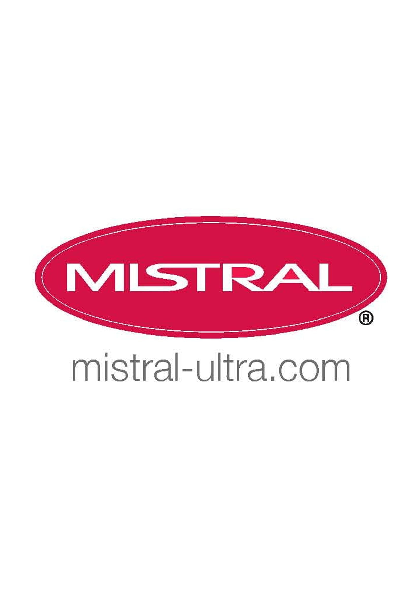 Mistral® 30L  Step on Garbage Can Black, 30 litre capacity