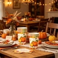 thumbnail image 6 of Yhmxh 16Pcs Fall Disposable Paper Cups Thanksgiving Party Supplies, Pumpkin Maple Leaf Printed Party Cups, Autumn Harvest Themed Beverage Cups for Hot Cold Drinks, Thanksgiving Dinner, Fall Festival, 6 of 6