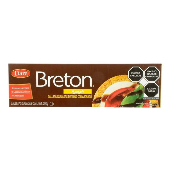 Galletas saladas Dare Bretón de trigo con ajonjolí 200 g