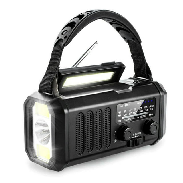 Radio Hand Crank Emergency 20000mAh Solar AM/FM (versión La UE)