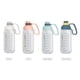 thumbnail image 4 of Botella Deportiva Blanca con Asa y Pajilla, Capacidad de 1.8L, Ideal para Viajes, Gimnasio y Actividades al Aire Libre, Diseño Antiderrames y Moderno., 4 of 6